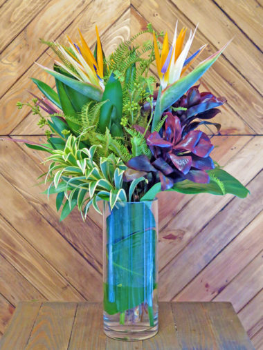 Vaso Cilindro Tropical Médio